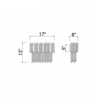 Deco 3 Light Vanity Light With Medallion Gold Finish (1112W17-3-169) - CWI