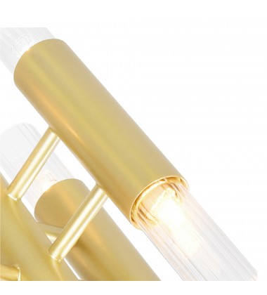  Orgue 6 Light Sconce With Satin Gold Finish (1120W5-6-602) - CWI