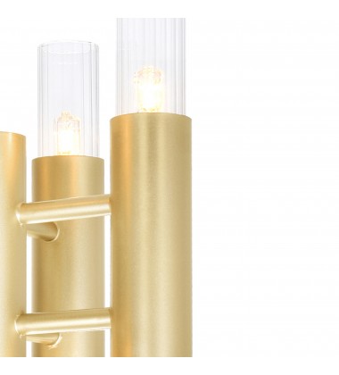  Orgue 6 Light Sconce With Satin Gold Finish (1120W5-6-602) - CWI