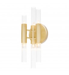  Orgue 6 Light Sconce With Satin Gold Finish (1120W5-6-602) - CWI