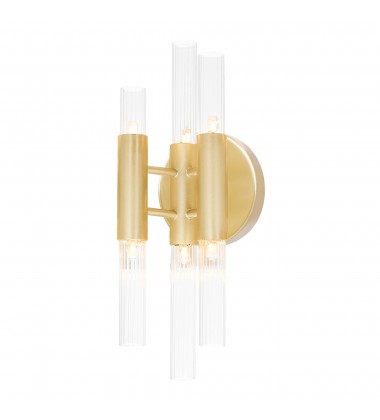  Orgue 6 Light Sconce With Satin Gold Finish (1120W5-6-602) - CWI