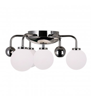  Element 4 Light Flush Mount With Polished Nickel Finish (1125C16-4-613) - CWI