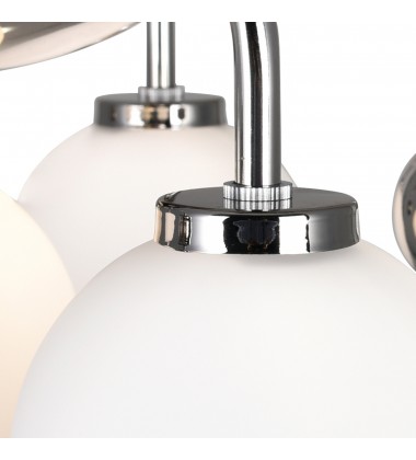  Element 4 Light Flush Mount With Polished Nickel Finish (1125C16-4-613) - CWI