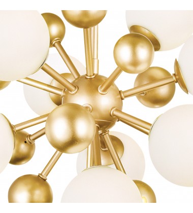  Element 8 Light Chandelier With Sun Gold Finish (1125P16-8-268) - CWI
