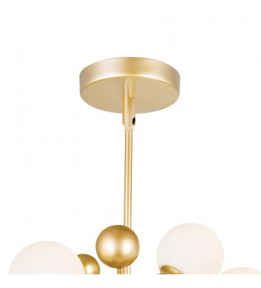  Element 8 Light Chandelier With Sun Gold Finish (1125P16-8-268) - CWI