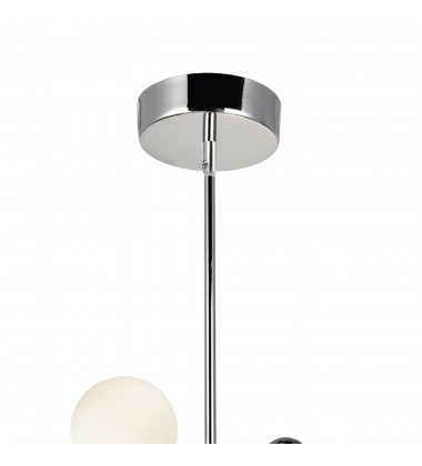  Element 8 Light Chandelier With Polished Nickel Finish (1125P16-8-613) - CWI