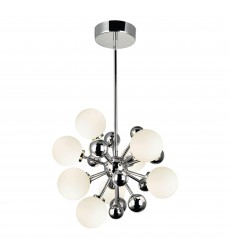  Element 8 Light Chandelier With Polished Nickel Finish (1125P16-8-613) - CWI