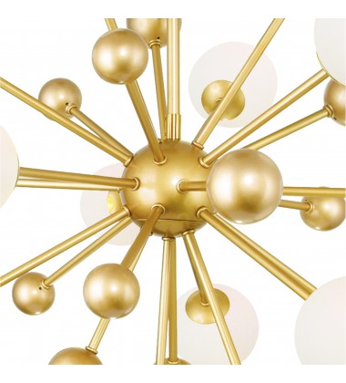 Element 11 Light Chandelier With Sun Gold Finish (1125P24-11-268) - CWI Element 11 Light Chandelier With Sun Gold Finish (1125P24-11-268) - CWI