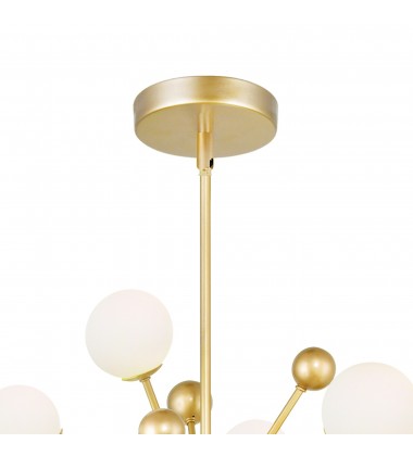 Element 11 Light Chandelier With Sun Gold Finish (1125P24-11-268) - CWI Element 11 Light Chandelier With Sun Gold Finish (1125P24-11-268) - CWI