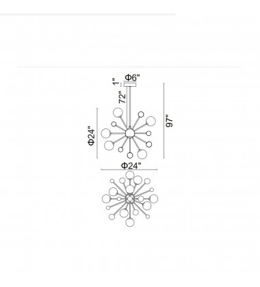 Element 11 Light Chandelier With Sun Gold Finish (1125P24-11-268) - CWI Element 11 Light Chandelier With Sun Gold Finish (1125P24-11-268) - CWI