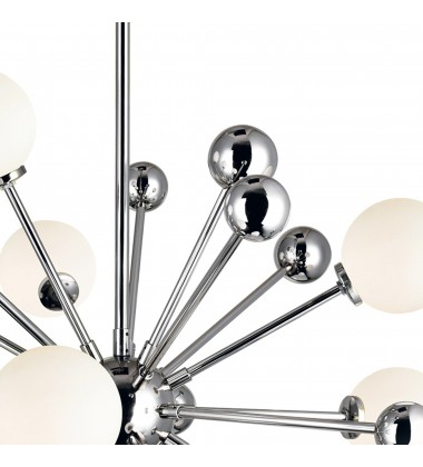 Element 11 Light Chandelier With Polished Nickel Finish (1125P24-11-613) - CWI Element 11 Light Chandelier With Polished Nickel Finish (1125P24-11-613) - CWI
