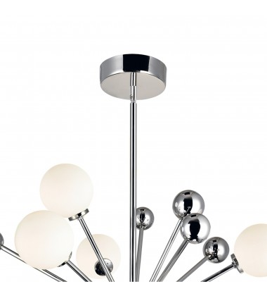 Element 11 Light Chandelier With Polished Nickel Finish (1125P24-11-613) - CWI Element 11 Light Chandelier With Polished Nickel Finish (1125P24-11-613) - CWI