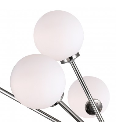 Element 11 Light Chandelier With Polished Nickel Finish (1125P24-11-613) - CWI Element 11 Light Chandelier With Polished Nickel Finish (1125P24-11-613) - CWI