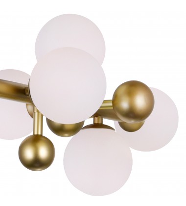 Element 10 Light Chandelier With Sun Gold Finish (1125P36-10-268) - CWI Element 10 Light Chandelier With Sun Gold Finish (1125P36-10-268) - CWI