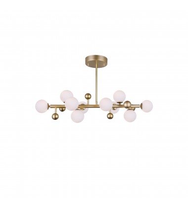 Element 10 Light Chandelier With Sun Gold Finish (1125P36-10-268) - CWI Element 10 Light Chandelier With Sun Gold Finish (1125P36-10-268) - CWI