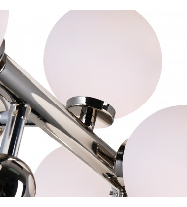  Element 10 Light Chandelier With Polished Nickel Finish (1125P36-10-613) - CWI