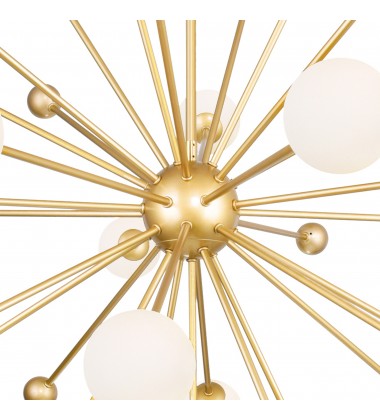  Element 17 Light Chandelier With Sun Gold Finish (1125P39-17-268) - CWI