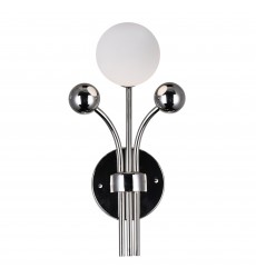  Element 1 Light Wall Light With Polished Nickel Finish (1125W8-1-613) - CWI