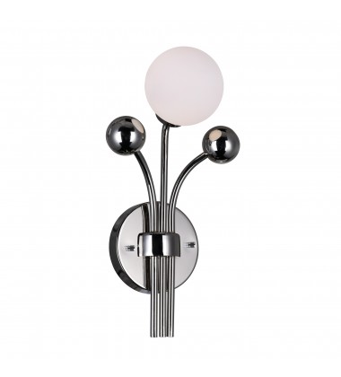 Element 1 Light Wall Light With Polished Nickel Finish (1125W8-1-613) - CWI Element 1 Light Wall Light With Polished Nickel Finish (1125W8-1-613) - CWI