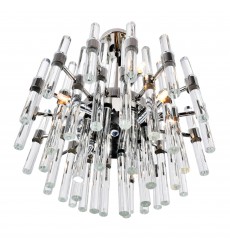  Miroir 8 Light Chandelier With Polished Nickel Finish (1137P16-8-613) - CWI