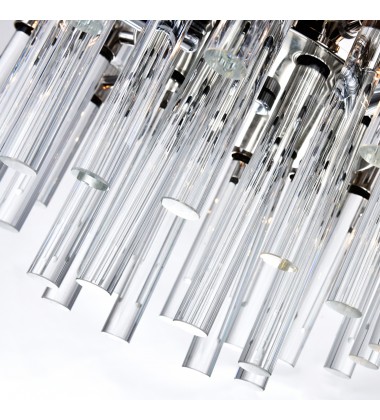 Miroir 8 Light Chandelier With Polished Nickel Finish (1137P16-8-613) - CWI Miroir 8 Light Chandelier With Polished Nickel Finish (1137P16-8-613) - CWI