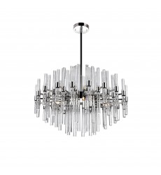  Miroir 10 Light Chandelier With Polished Nickel Finish (1137P26-10-613) - CWI