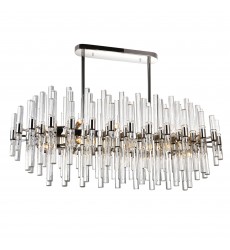  Miroir 16 Light Pool Table Light With Polished Nickel Finish (1137P40-16-613) - CWI