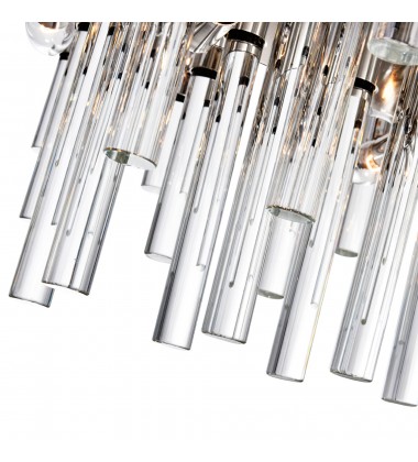  Miroir 16 Light Pool Table Light With Polished Nickel Finish (1137P40-16-613) - CWI