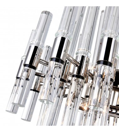  Miroir 16 Light Pool Table Light With Polished Nickel Finish (1137P40-16-613) - CWI