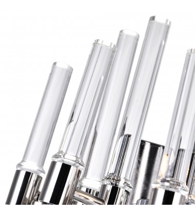  Miroir 2 Light Wall Light With Polished Nickel Finish (1137W10-1-613) - CWI