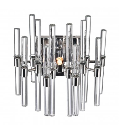  Miroir 2 Light Wall Light With Polished Nickel Finish (1137W10-1-613) - CWI