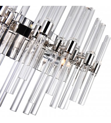  Miroir 4 Light Vanity Light With Polished Nickel Finish (1137W18-4-613) - CWI