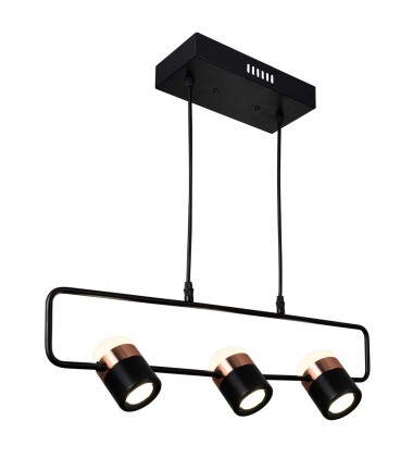  Moxie LED Pool Table Light with Black Finish (1147P26-3-101) - CWI Lighting