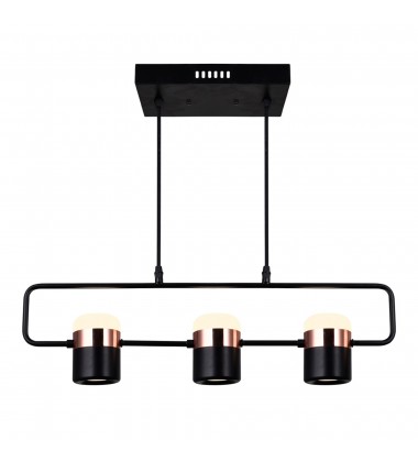  Moxie LED Pool Table Light with Black Finish (1147P26-3-101) - CWI Lighting