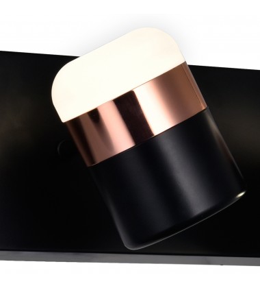  Moxie LED Vanity Light with Black Finish (1147W16-3-101) - CWI Lighting