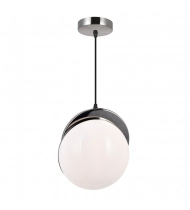 Gemini 1 Light Mini Pendant With Polished Nickel Finish (1148P10-1-613) - CWI  Gemini 1 Light Mini Pendant With Polished Nickel Finish (1148P10-1-613) - CWI