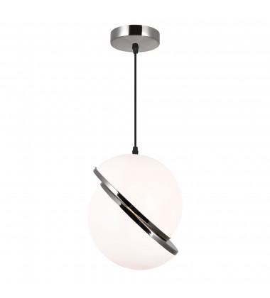 Gemini 1 Light Mini Pendant With Polished Nickel Finish (1148P10-1-613) - CWI  Gemini 1 Light Mini Pendant With Polished Nickel Finish (1148P10-1-613) - CWI