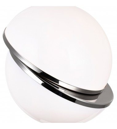  Gemini 1 Light Pendant With Polished Nickel Finish (1148P12-1-613) - CWI