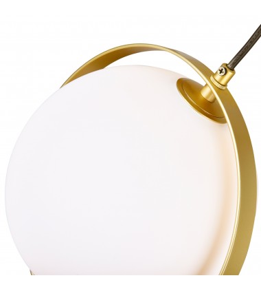  1 Light Mini Pendant with Brass Finish (1153P10-1-169) - CWI Lighting