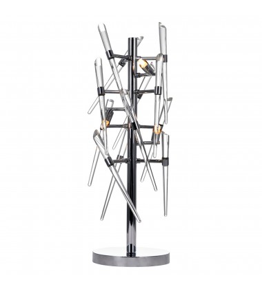  Icicle 3 Light Table Lamp With Chrome Finish (1154T25-3-601) - CWI