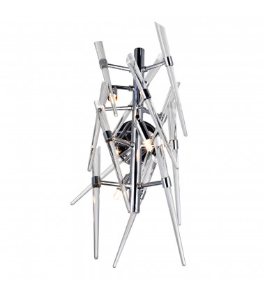  Icicle 3 Light Wall Light With Chrome Finish (1154W11-3-601) - CWI