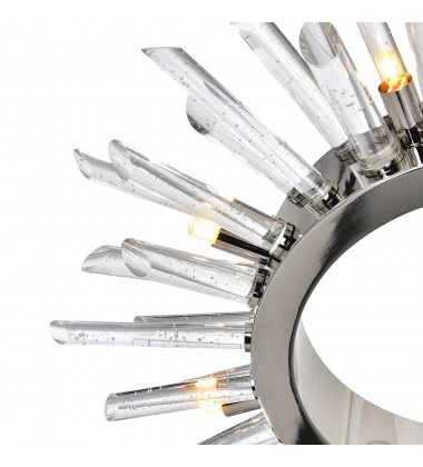  Thorns 8 Light Chandelier With Polished Nickel Finish (1170P25-8-613) - CWI