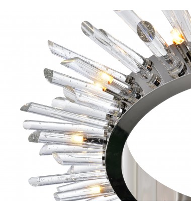  Thorns 12 Light Chandelier With Polished Nickel Finish (1170P32-12-613) - CWI