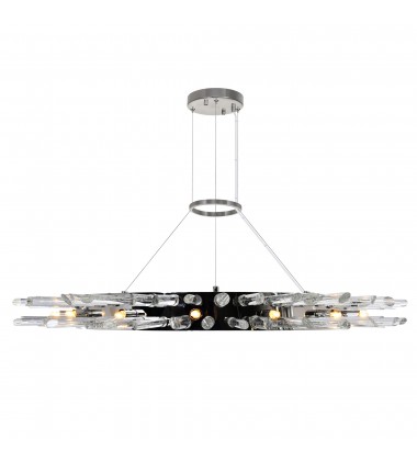  Thorns 15 Light Chandelier With Polished Nickel Finish (1170P39-15-613) - CWI