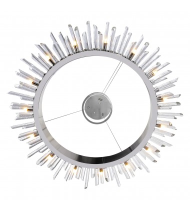  Thorns 15 Light Chandelier With Polished Nickel Finish (1170P39-15-613) - CWI