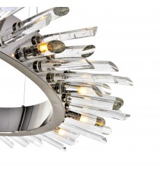  Thorns 23 Light Chandelier With Polished Nickel Finish (1170P39-23-613) - CWI