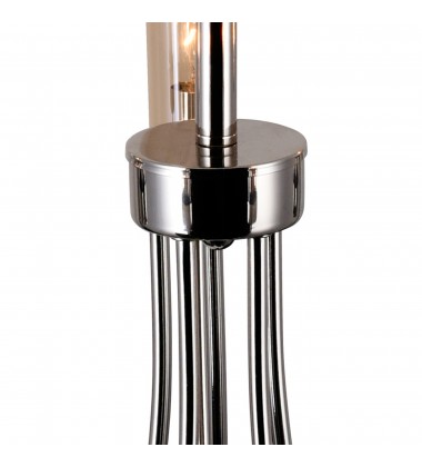  Meduse 5 Light Chandelier With Polished Nickel Finish (1203P16-5-613) - CWI