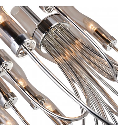 Meduse 22 Light Chandelier With Polished Nickel Finish (1203P29-22-613) - CWI Meduse 22 Light Chandelier With Polished Nickel Finish (1203P29-22-613) - CWI