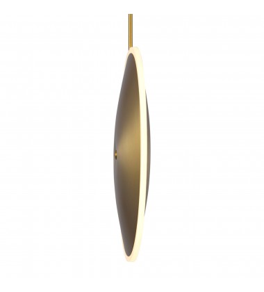  LED Mini Pendant with Brass Finish (1204P12-1-625) - CWI Lighting