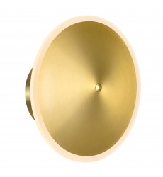 Ovni LED Sconce With Brass Finish (1204W12-1-625) - CWI  Ovni LED Sconce With Brass Finish (1204W12-1-625) - CWI